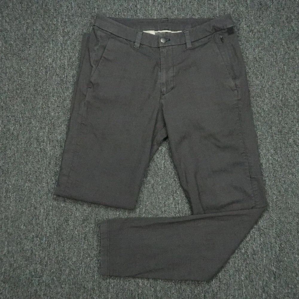 Lululemon Pants Men 32x31 Gray ABC Slim Fit 5 Pocket Trouser Chino‎ Utilitech